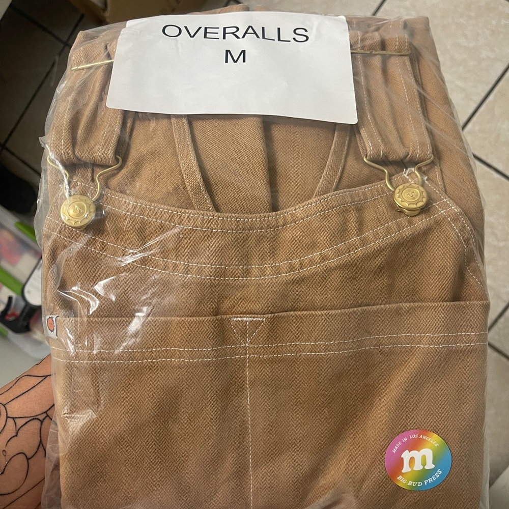 Big Bud Press Tan Overalls
